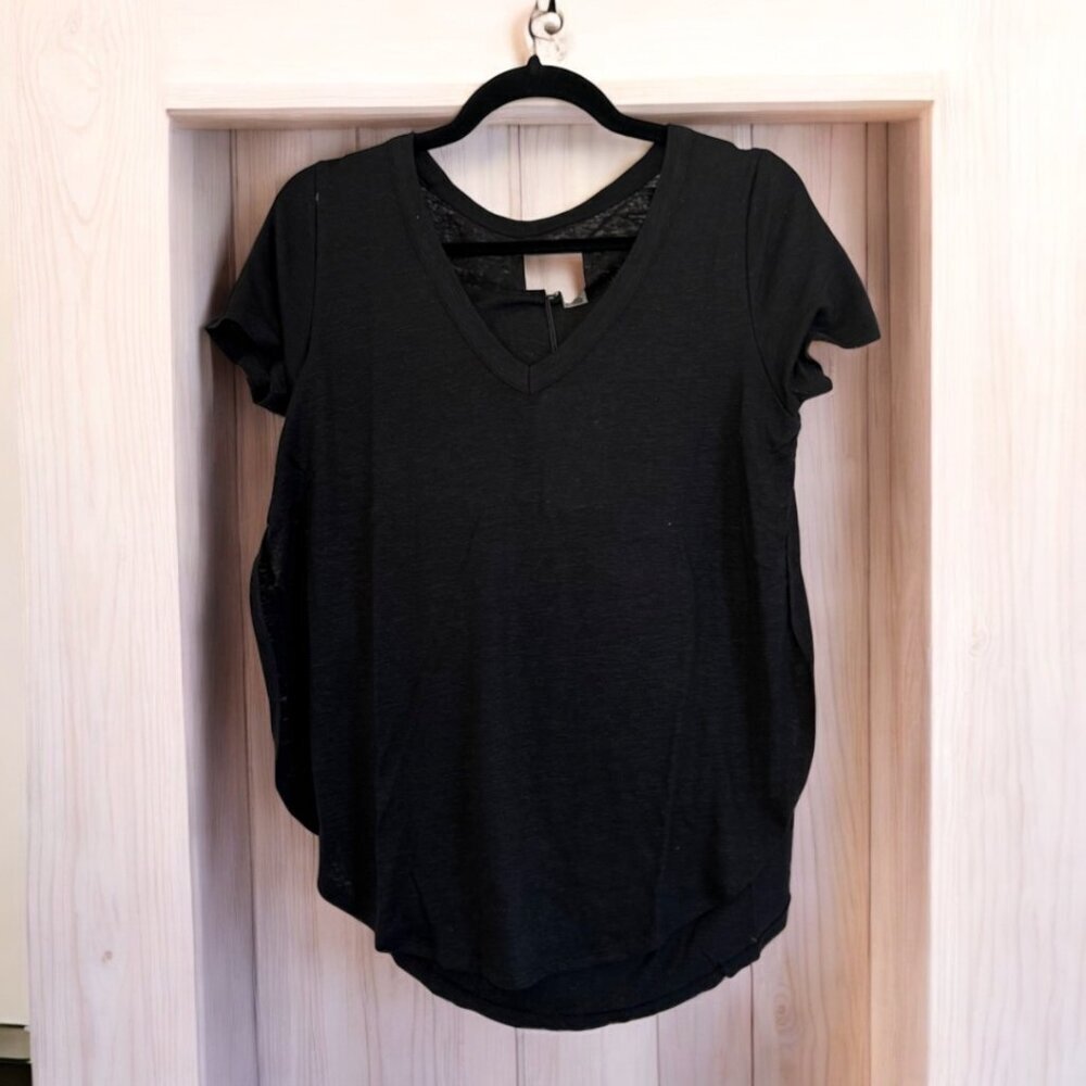 Chaser Open Side Black Tee Size XS